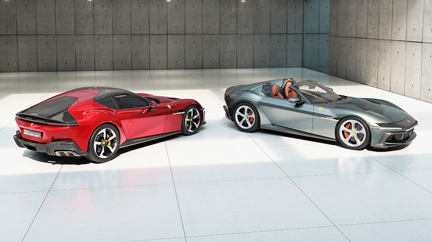 Ferrari сохранила традицию классических переднемоторных Gran Turismo V12 на новейшей модели 12Cilindri
