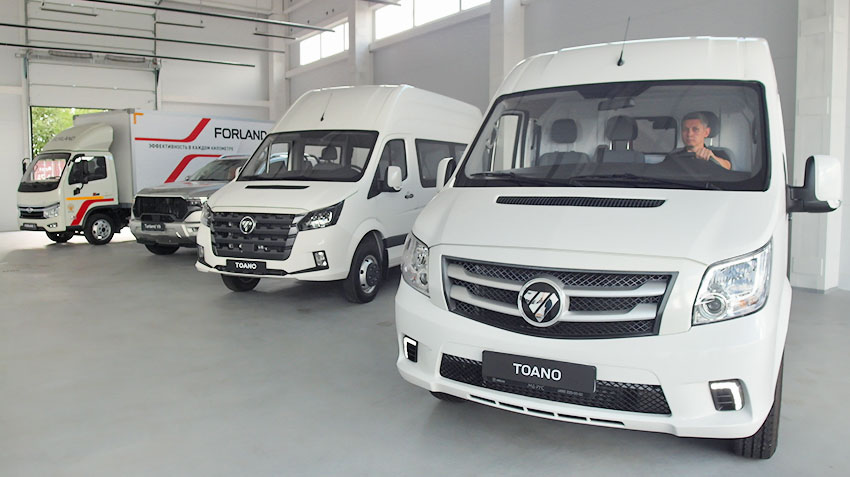 «МБ Рус» запустит рестайлинговый микроавтобус Foton Toano T осенью