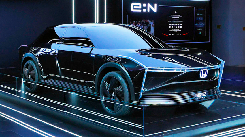 Концепт-кар Honda e:N2 показал будущее бренда в Китае