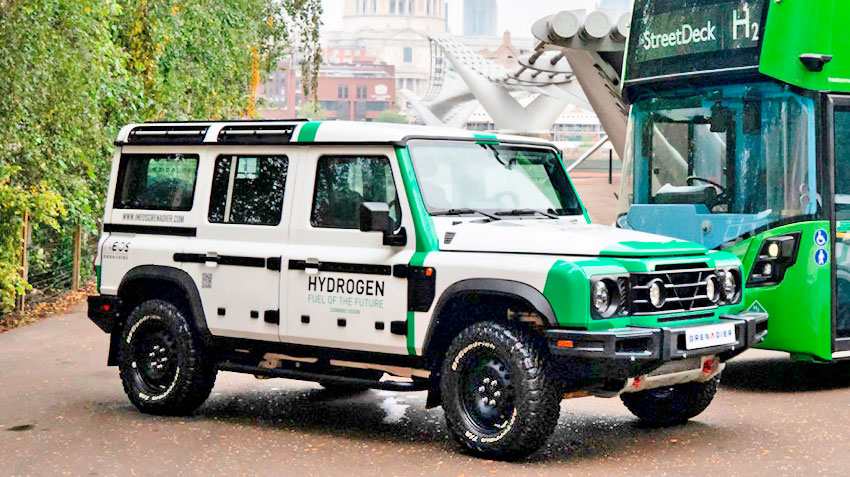 Внедорожник в стиле Land Rover когда-нибудь поедет на водороде