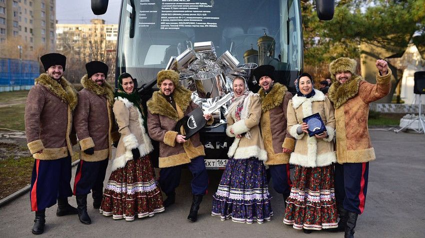 Первый турист MAN Lion's Coach в России достался ростовским артистам.