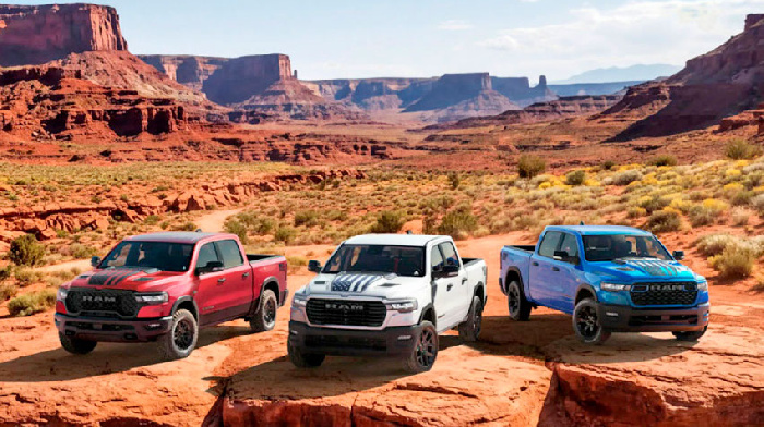 Stellantis выпустит к 250-летнему юбилею США три спецверсии пикапов Ram 1500 и спецверсию внедорожника Dodge Durango