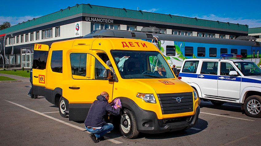 В Ульяновске замечен совершенно новый микроавтобус «УАЗ»