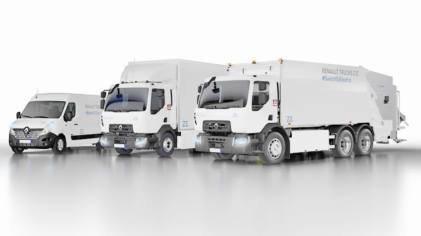 Renault Trucks запускает электрогрузовики 2.0