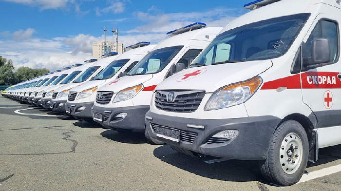 СОЛЛЕРС поставил 100 новых автомобилей скорой помощи на базе Sollers Atlant медучреждениям Татарстана
