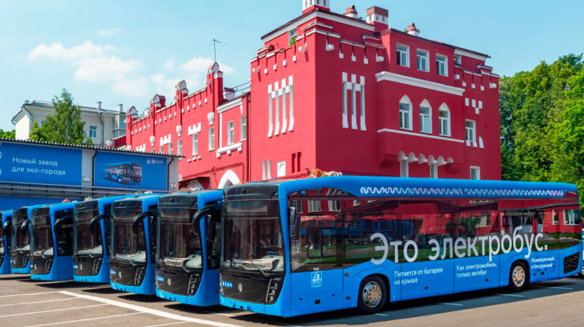 Москва приступит к тестированию водородного электробуса с осени 2022 года