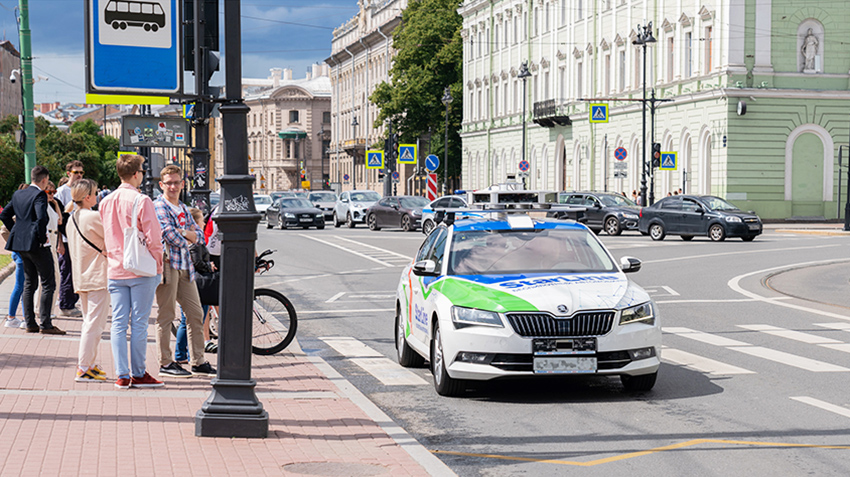 Беспилотник StarLine успешно оттестировали на улицах Санкт-Петербурга