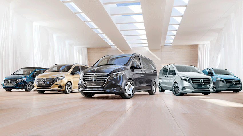 Mercedes-Benz во второй раз обновил премиальный минивэн V-Cklass и коммерческий фургон Vito