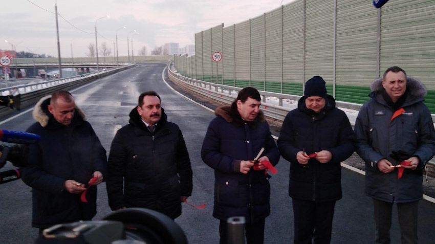 Автомагистраль М-1 "Беларусь" приросла новой развязкой