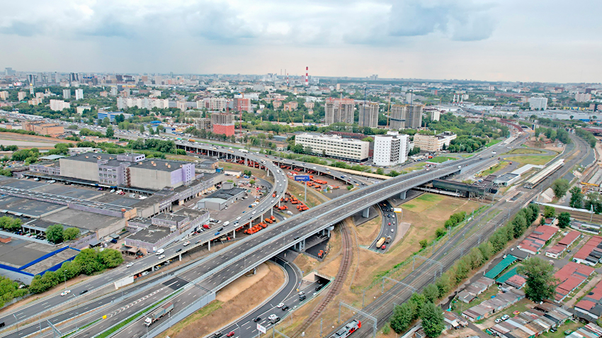 Московский скоростной диаметр (МСД) планируется продлить до федеральной трассы Москва – Нижний Новгород – Казань в 2023 году