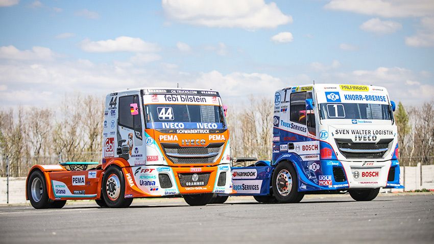 ИВЕКО надеется на успех в европейском чемпионате по гонкам грузовиков