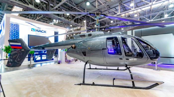 Легкий соосный вертолет АП-55 из Кизляра на двигателе Rolls-Royce не взлетит 