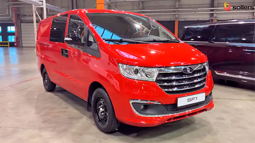 СОЛЛЕРС предложит до конца 2025 года грузопассажирскую версию фургона SF1