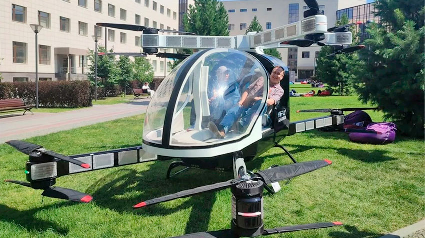 В Самаре тестируют беспилотное аэротакси В Самаре тестируют беспилотное аэротакси
