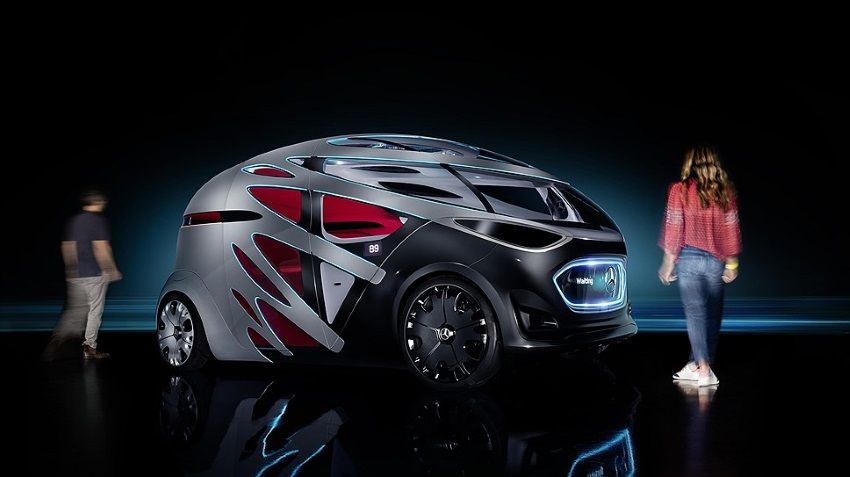Mercedes-Benz представил модульный беспилотник Vision Urbanetic