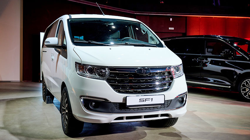 Sollers SF1 прирос пассажирской 7-местной версией