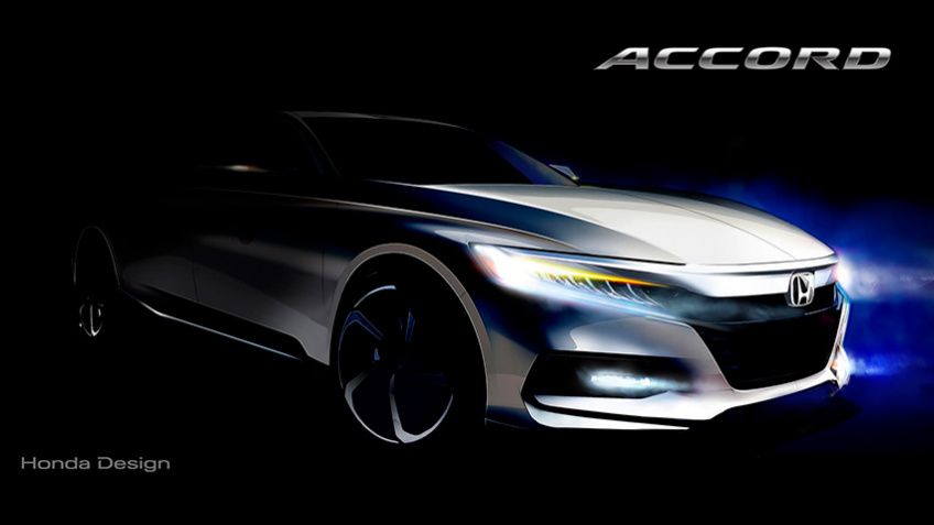 Honda Accord 2018 – первые тизеры