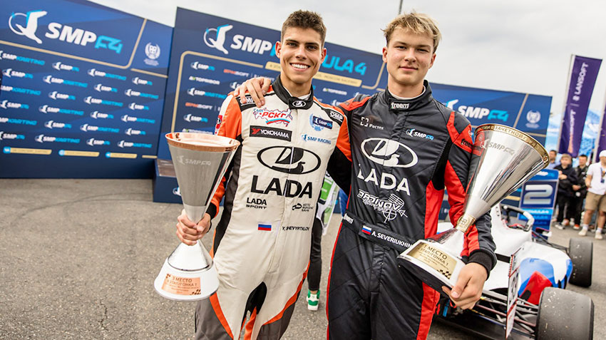 Триумф команды LADA Sport на 4-м этапе Чемпионата России по Формуле-4