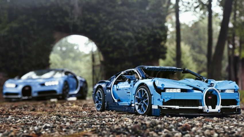 В мире LEGO появился Bugatti Chiron