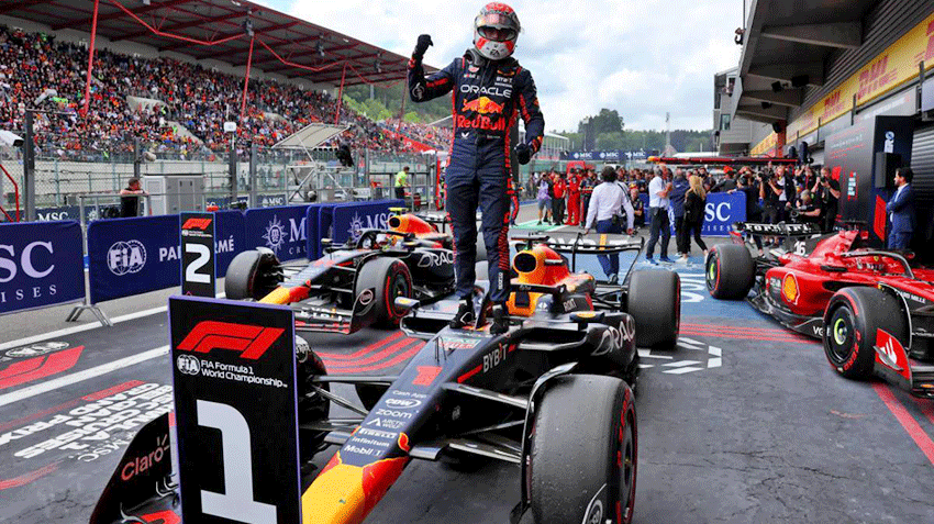 Макс Ферстаппен и Red Bull продолжили рекордную серию побед на Гран При Бельгии