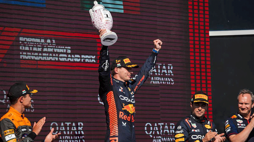 Макс Ферстаппен помог Red Bull установить на Гран При Венгрии рекорд