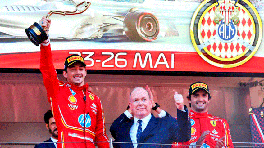 Монегаск Шарль Леклер выиграл домашнее Гран При Монако