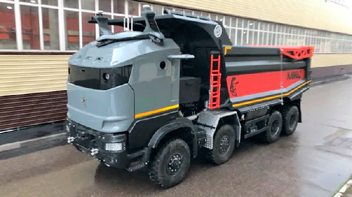 КАМАЗ представил беспилотного «Робокопа» для угольных разрезов