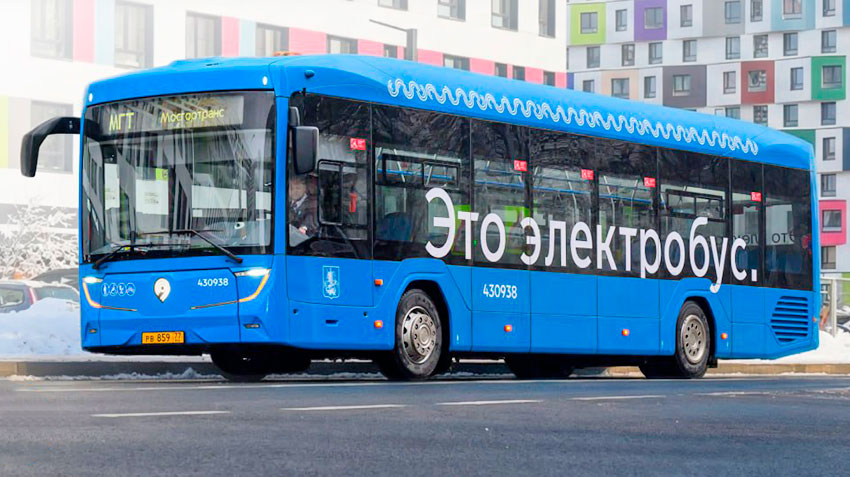 Москва получила новую партию из 40 электробусов КАМАЗ-52222