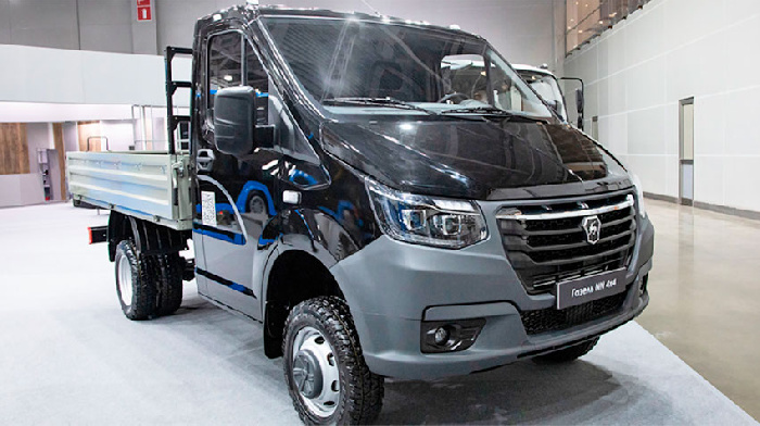 Горьковский автозавод представил на COMvex'26 новую бортовую «Газель NN 4х4 2.46t» с увеличенной до 5 тонн полной массой