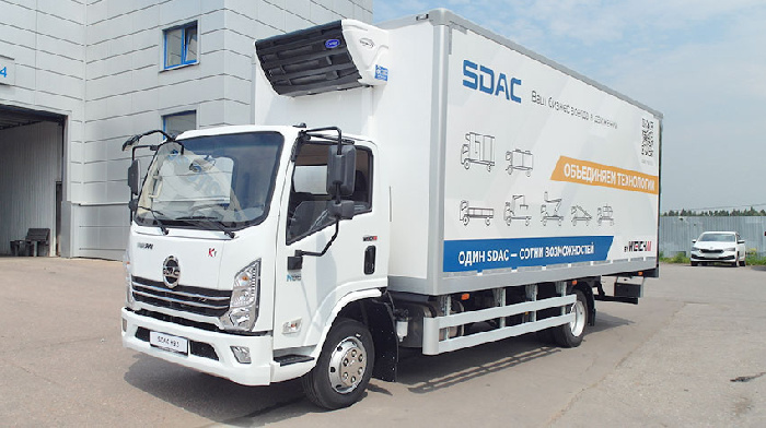 Марка SDAC выходит в сегмент среднетоннажных рефрижераторов с моделью K9.5