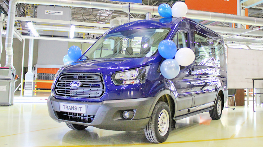 Произведен 80 000-й Ford Transit российской сборки