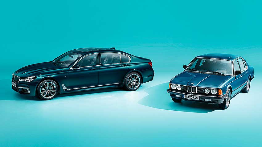 «Семеркe» BMW – 40 лет!