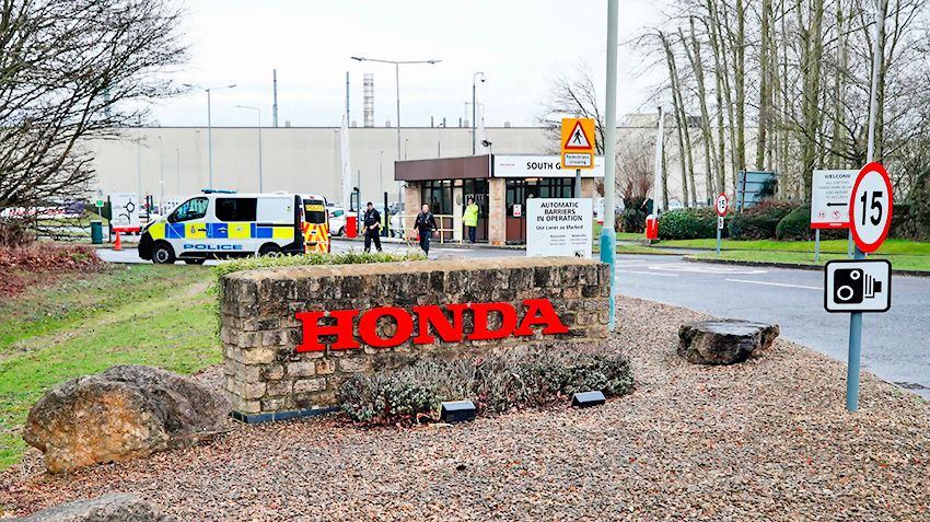 Honda Motor в 2021 году закроет свой британский завод и остановит производство в Турции 
