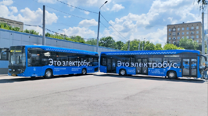 Мосгортранс получил первые 60 электробусов КАМАЗ новой поставки
