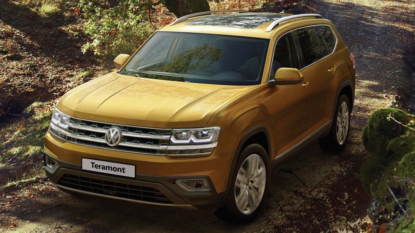 Объявлена российская цена кроссовера Volkswagen Teramont