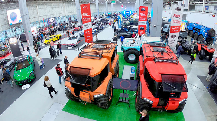 В подмосковном КВЦ «Патриот Экспо» началась выставка «Вездеходер 2025»