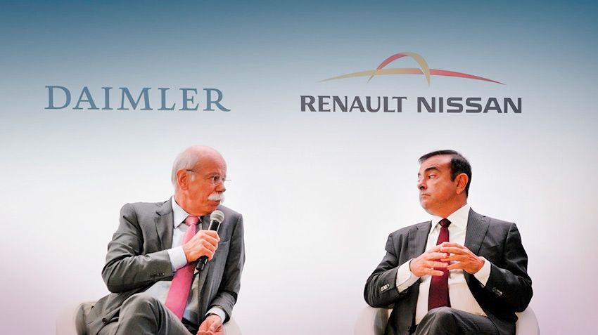 Daimler и Renault-Nissan-Mitsubishi разорвут партнерские отношения