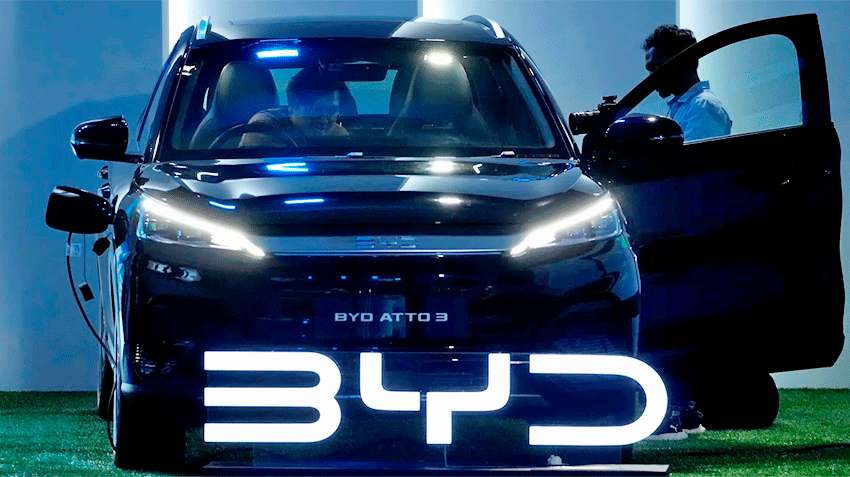 BYD планирует продать 3,6 млн электромобилей