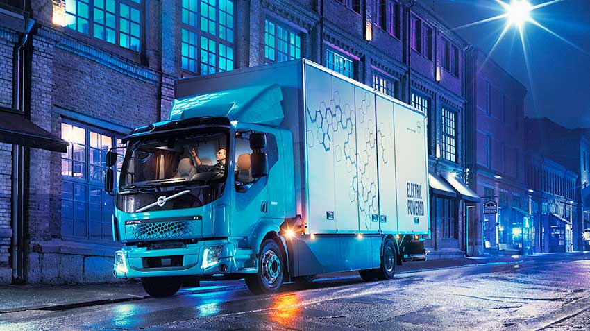 Volvo Trucks выдала свой первый электротрак