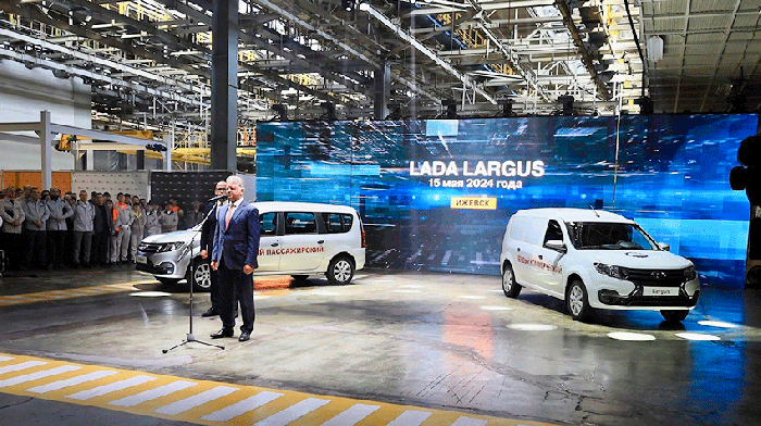 Группа АВТОВАЗ перезапустила производство LADA Largus в Ижевске