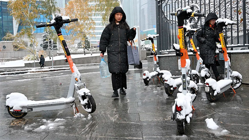 Электросамокаты буксуют на поправках