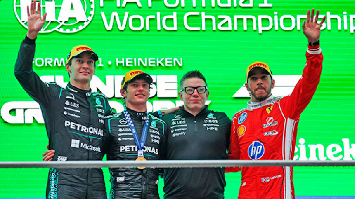 Гран При Китая принесло первую победу пилоту команды Mercedes Кими Антонелли