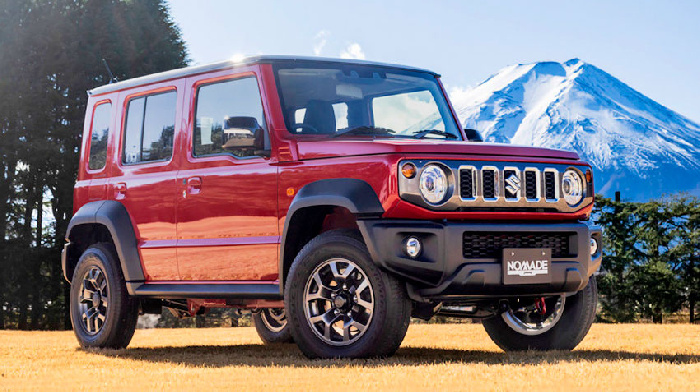 Индийский Suzuki Jimny Nomad отправился к Фудзияме