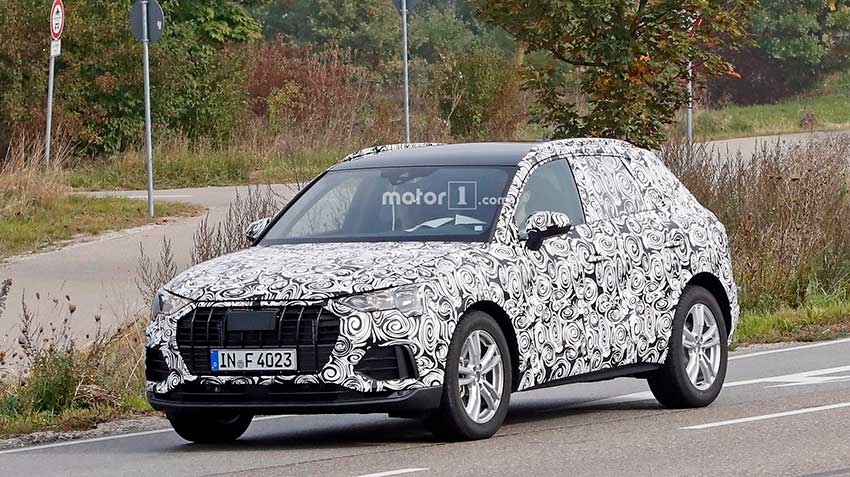 Следующее поколение Audi Q3 замечено на дорогах Германии