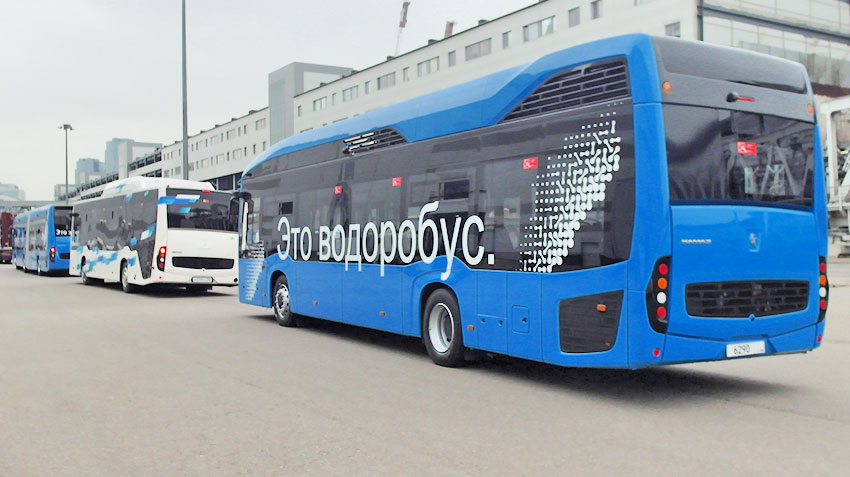 В российском автобусном парке стала заметна доля автобусов на газе и даже электробусов