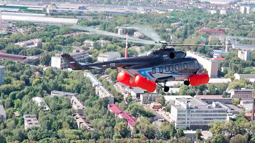 Офшорный вертолет Ми-171А3 сертифицирован в импортозамещенном виде