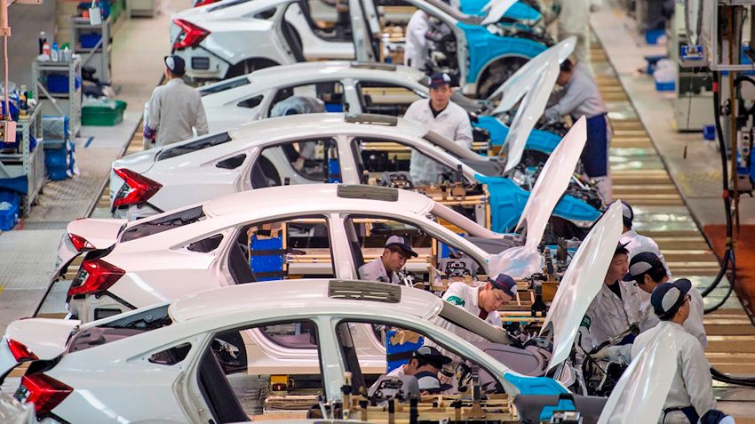 В Китае за 2020 год произведут не более 25,3 млн автомобилей