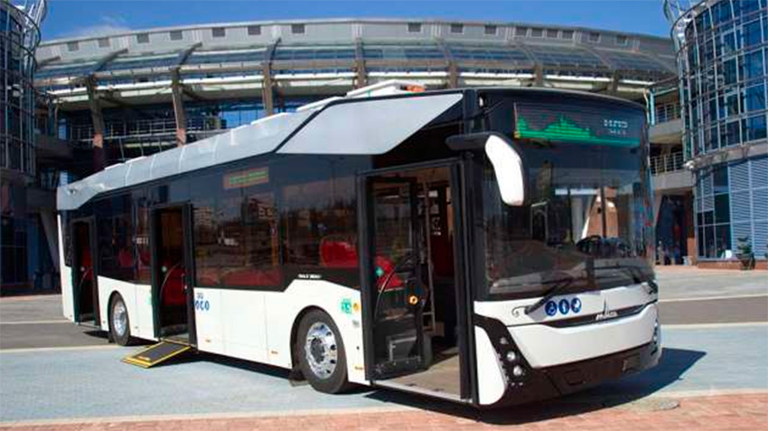 Первый электробус МАЗ проезжает на одной зарядке по 300 км