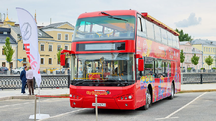 «Русбизнесавто» передал туроператору City Sightseeing новый двухэтажный туристический автобус Higer KLQ 6109GS