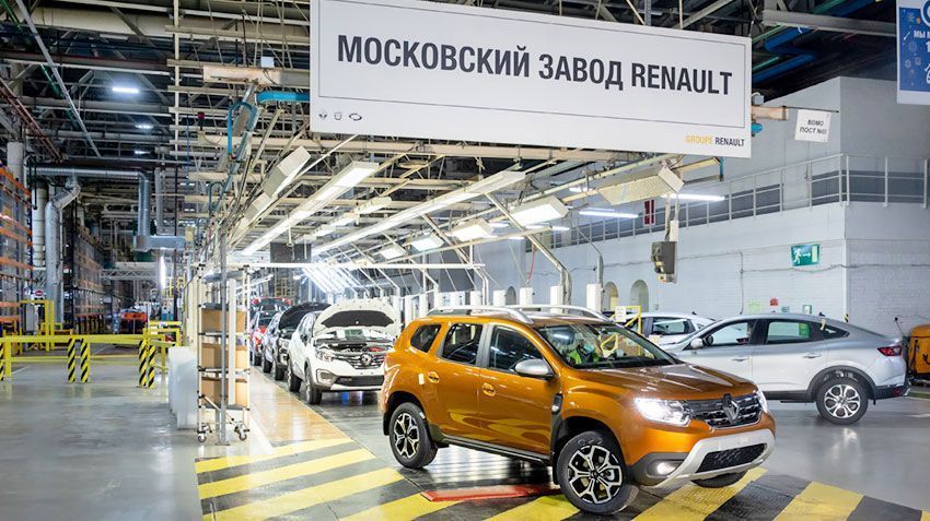 Рено Дастер второго поколения начал сходить с конвейера завода Рено в Москве